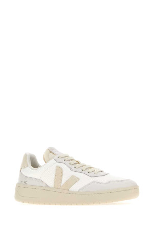 Multicolor fabric and leather V-90 sneakers VEJA (VD1720485)