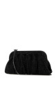 Black rhinestones knit Venus La Grande clutch BENEDETTA BRUZZICHES (0010013)