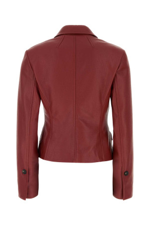 Red leather jacket SALVATORE FERRAGAMO (13I604795820)