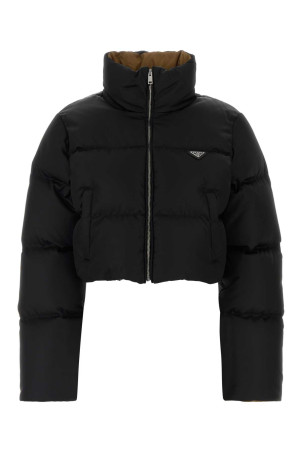 Black Re-Nylon down jacket Black PRADA (29D056SOOO1WQ8)