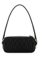 Black leather shoulder bag Black MIU MIU (5NE024AFPP)