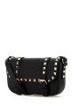 Черная кожаная сумка через плечо Rockstud, черная, VALENTINO GARAVANI (6W2P0AI6VSH)