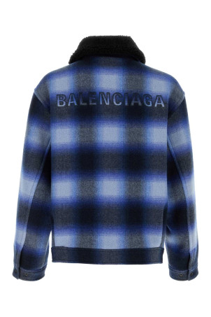 Embroidered wool bomber jacket BALENCIAGA (A001YNTRU13)