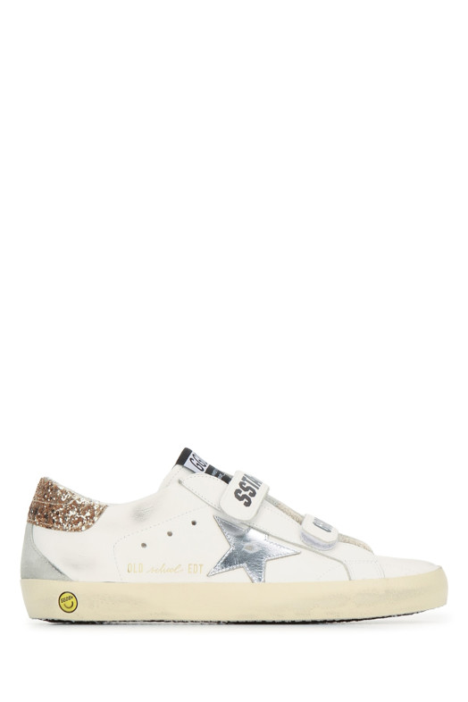 OLD SCHOOL LEATHER UPPER LAMINATED GOLDEN GOOSE DELUXE BRAND (GTF00177F008041)