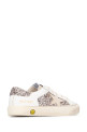 MAY: Детские ботинки Golden Goose с верхом из кожи и блестками, замшевой звездочкой и блестками H (GYF00715F005321) GOLDEN GOOSE KIDS