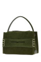 Olive green suede small Loafer handbag JW ANDERSON (HB0762LA0364)