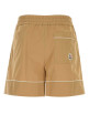 Beige poplin shorts MONCLER (L20932B00001599MW)