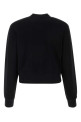 Black cotton sweatshirt Black PALM ANGELS (PWBA016R24FLE001)