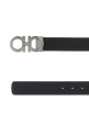 Black leather reversible belt SALVATORE FERRAGAMO (675542776307)