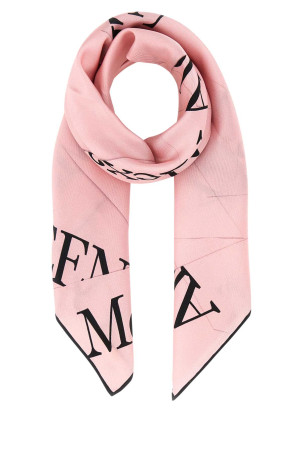 Pink silk foulard ALEXANDER MCQUEEN (7746663001Q)
