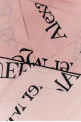 Pink silk foulard ALEXANDER MCQUEEN (7746663001Q)