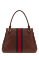 Chocolate leather medium Paparazzo handbag GUCCI (875018AAGIQ)