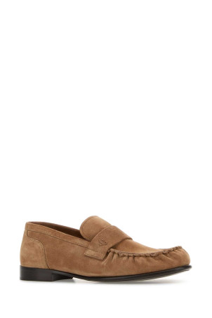Camel suede Ellis loafers JIMMY CHOO (ELLISLOAFERFSUE)