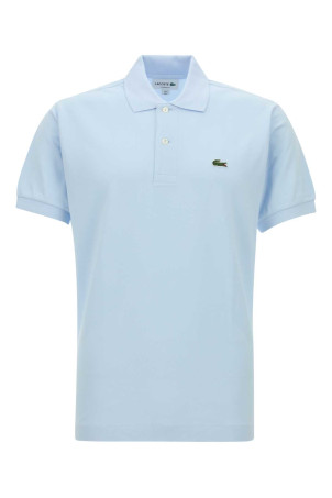 Pastel light-blue piquet polo shirt LACOSTE (L1212)