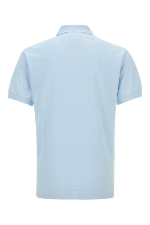 Pastel light-blue piquet polo shirt LACOSTE (L1212)