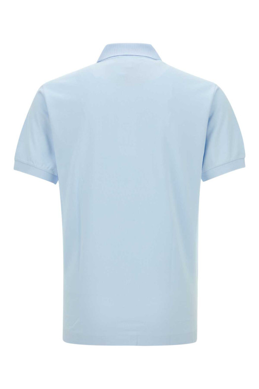 Pastel light-blue piquet polo shirt LACOSTE (L1212)