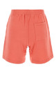 Salmon pink stretch cotton shorts SPORTY & RICH (SH007S402SC)