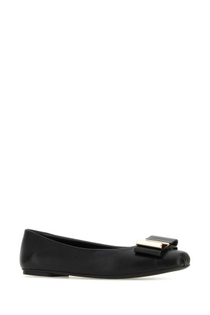 Black nappa leather Lina ballerinas Black SALVATORE FERRAGAMO (01G2557631671C)