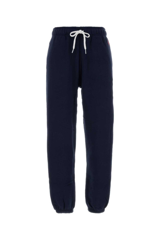 Navy blue cotton blend joggers Blue POLO RALPH LAUREN (211971694)