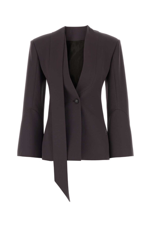 Plum wool blazer Multicolor THE ATTICO (261WCG00097WWW065AA)