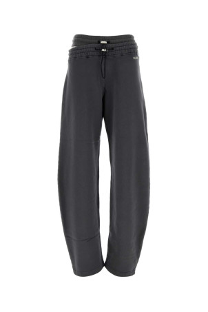 Dark grey cotton joggers THE ATTICO (261WCP00319JJF003AA)