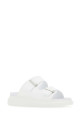White rubber slippers White ALEXANDER MCQUEEN (663563W4Q51)