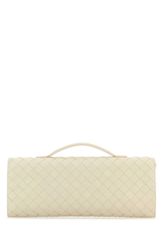 Ivory leather Andiamo handbag BOTTEGA VENETA (741511VCPP3)