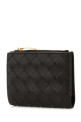 Dark brown nappa leather small Intrecciato wallet BOTTEGA VENETA (742330VCPP3)