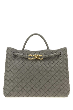 Dark grey leather Andiamo medium handbag BOTTEGA VENETA (766016VCPP1)