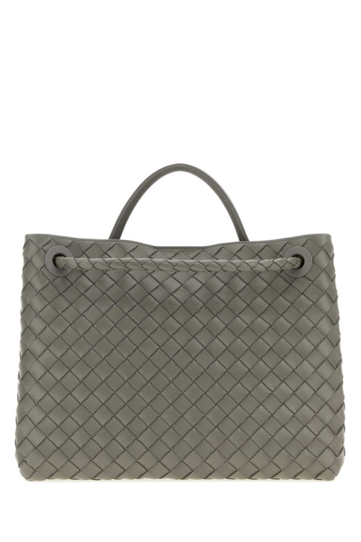 Dark grey leather Andiamo medium handbag BOTTEGA VENETA (766016VCPP1)