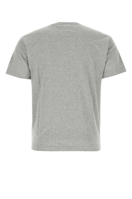 Light grey cotton t-shirt STONE ISLAND (801524113)
