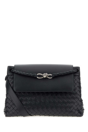 Midnight blue leather medium Andiamo crossbody bag BOTTEGA VENETA (807715V2HLD)