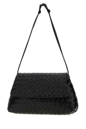 Black leather clutch Black BOTTEGA VENETA (857657V3IV0)