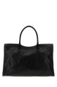 Black leather large Le City shopping bag Black BALENCIAGA (8657652ACME)