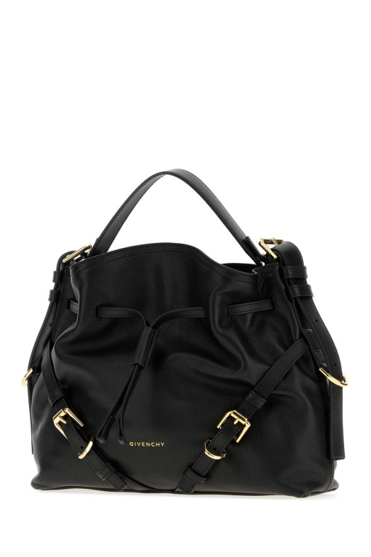 Black leather small Voyou bucket bag GIVENCHY (BB518PB2AE)