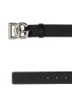 Black leather belt DOLCE & GABBANA (BC4644AX622)