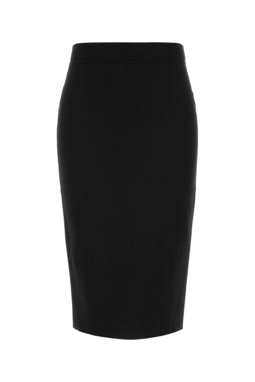 Black stretch viscose blend skirt TOM FORD (GCK263YAX1085)