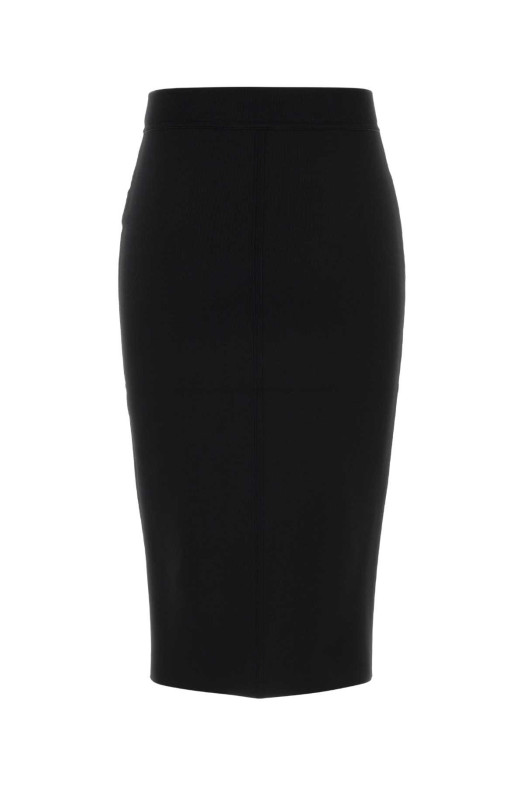 Black stretch viscose blend skirt TOM FORD (GCK263YAX1085)