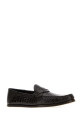 Dark brown leather loafers TOM FORD (J1655LCL533N)