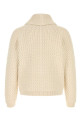 Кардиган из смеси хлопка цвета слоновой кости JW ANDERSON (KW1532YN0516) J.W.ANDERSON
