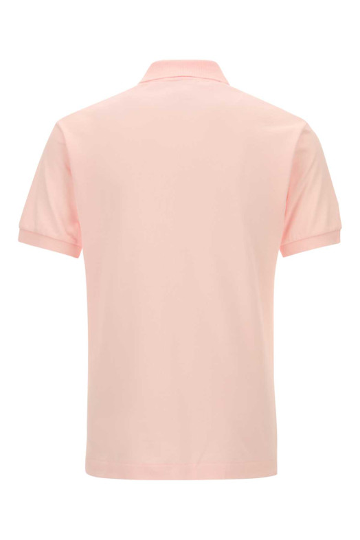 Pastel pink piquet polo shirt LACOSTE (L1212)