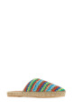 Multicolor crochet Over The Rainbow espadrilles ALANUI (LMIB001S23FAB001)