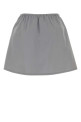 Grey panama mini skirt MIU MIU (MG2696SOOO12NS)