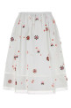 White poplin skirt Black PRADA (P178IRSOOO19Z2)