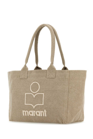 Beige cotton Yenky Zipped shopping bag ISABEL MARANT (PM0062FAA1X19M)