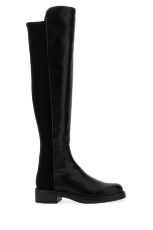 Black nappa leather and fabric Celia boots Black STUART WEITZMAN (SM396)