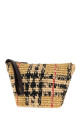 Embroidered raffia beauty case BURBERRY (8124539)