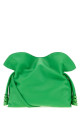 Мини-клатч LOEWE «Фламенко» из кожи травянисто-зелёного цвета (A411FC2XB0)