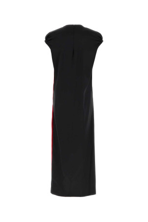 Black satin dress Black LOEWE (S359Y09XLE)