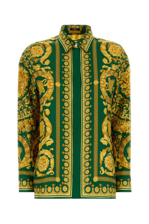 Printed silk shirt VERSACE (10013601A04236)